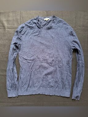 Gap Large Men’s Blue Wool Sweater Designed & Crafted